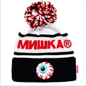 Mishka beanie Black and Red